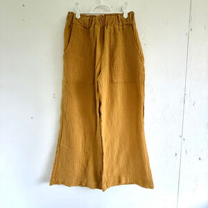 Women's Banjara Mustard Wide Leg Pants M